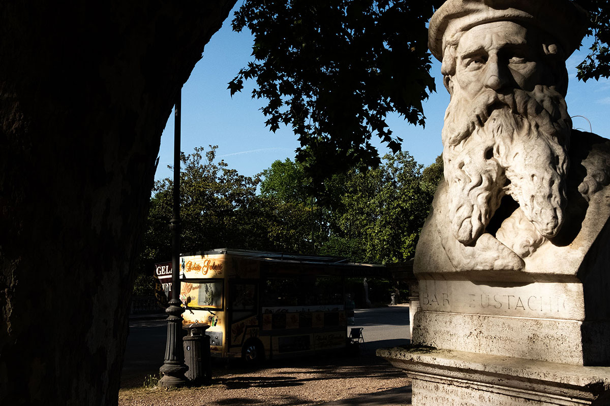 Le sentinelle di Villa Borghese